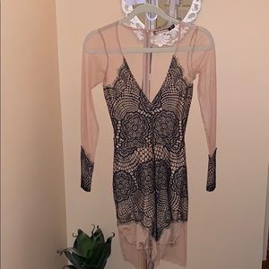 For love and lemons xs sheer dress
